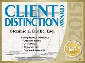 Client Distinction Award Badge